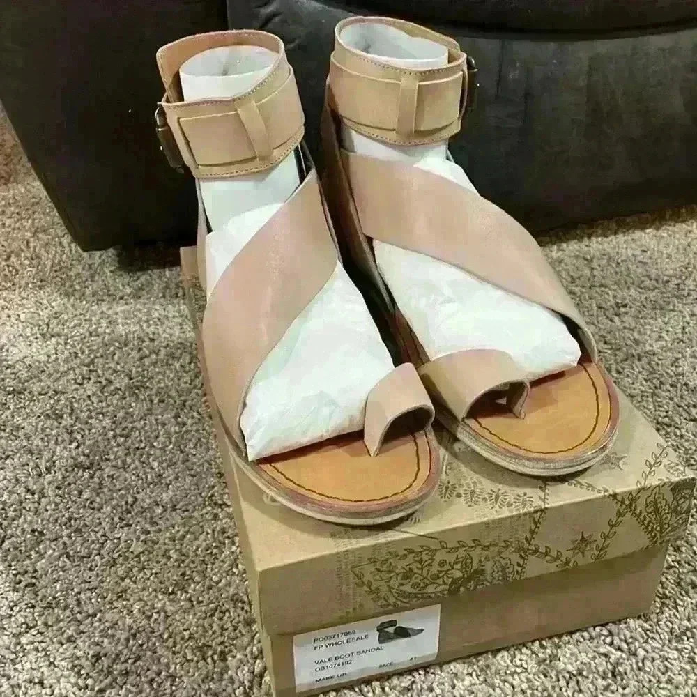 Free People Tan Sandals